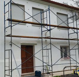 Aislamientos Capra casa pintada